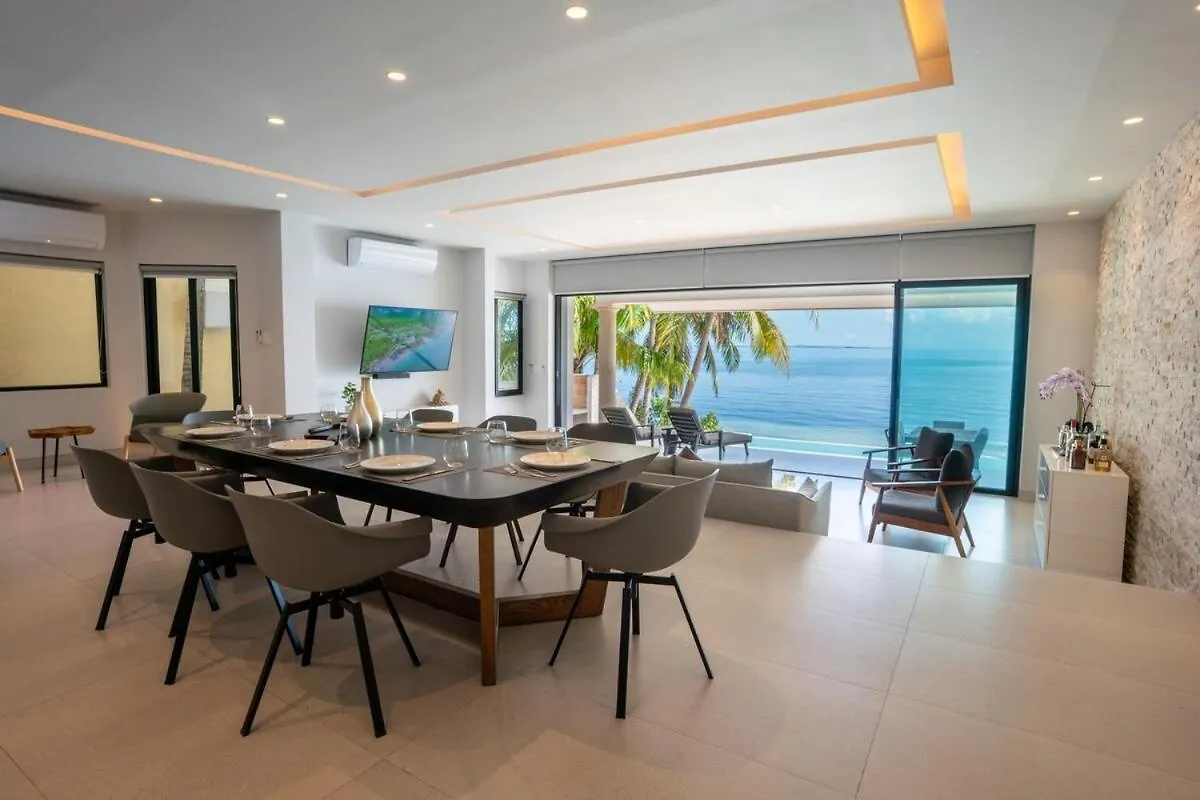 6Br Modern Oceanfront Villa With Infinity Pool Cancun