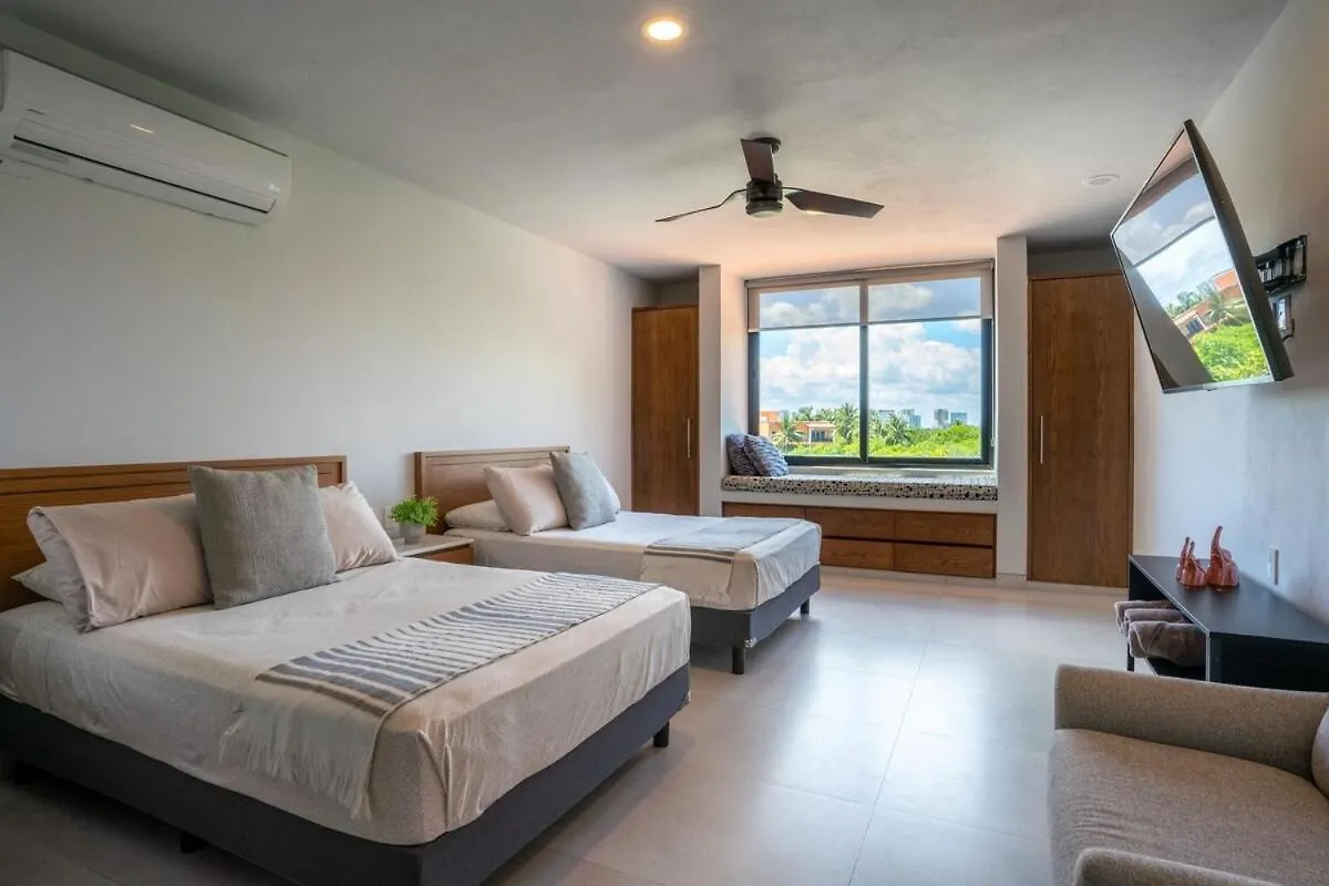 6Br Modern Oceanfront Villa With Infinity Pool Cancun